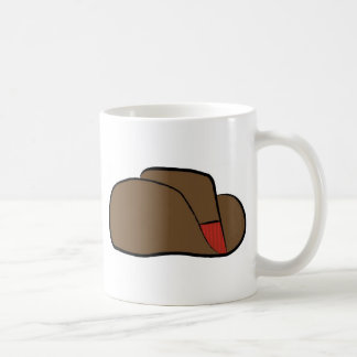 Cartoon Cowboy Hat Coffee Mug