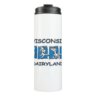 Cartoon-Cows-Dairyland Thermal Tumbler