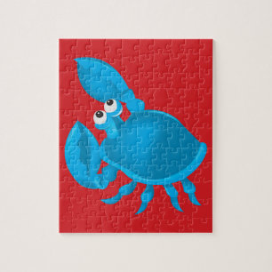 Cartoon crab jigsaw puzzle