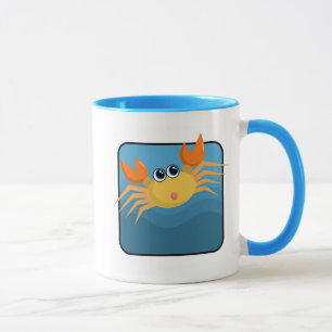 Cartoon crab mug