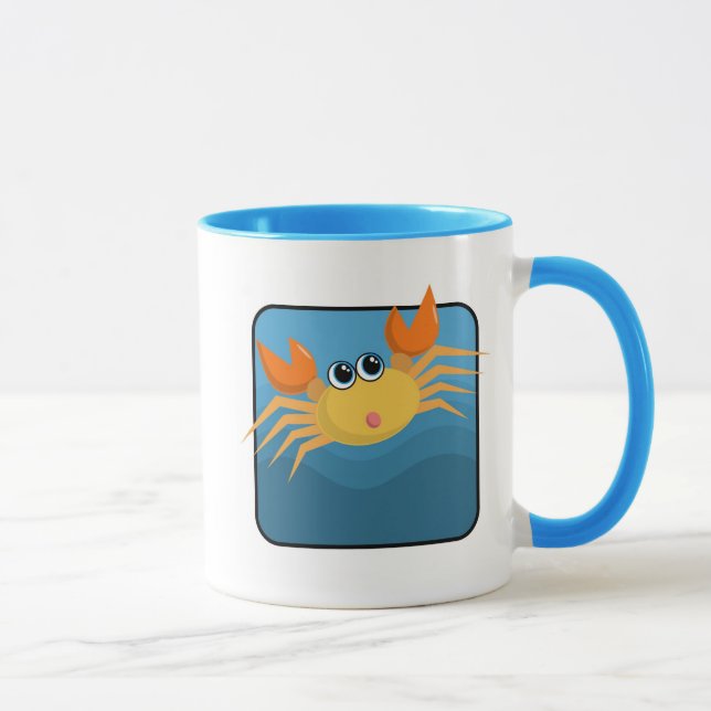 Cartoon crab mug (Right)