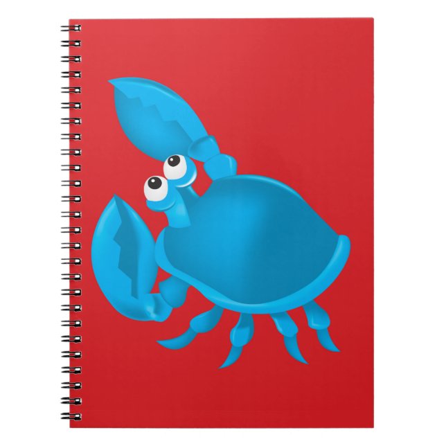 Cartoon crab notebook (Front)