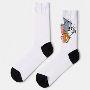 Cartoon Crew Socks Fun Classic Anima