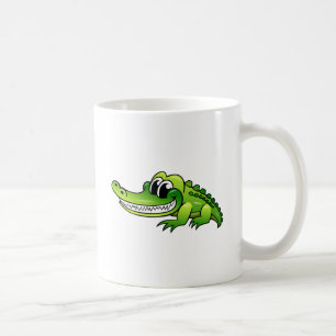 Cartoon Crocodile Coffee Mug