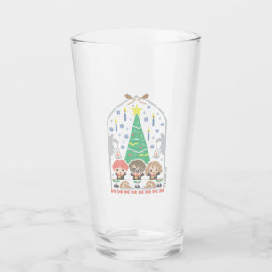 Cartoon Cross-Stitch HOGWARTS™ Christmas Feast Glass