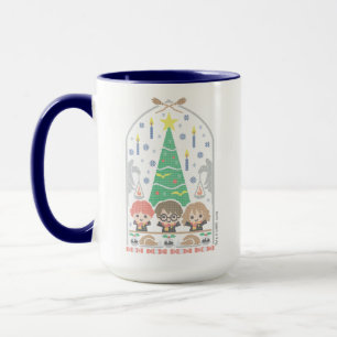 Cartoon Cross-Stitch HOGWARTS™ Christmas Feast Mug