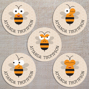Cartoon Cute Funny Honey Bee Baby Kids Clothing