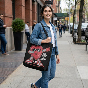 Cartoon cute Kawaii illustration funny tote bag