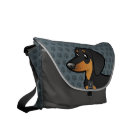 Cartoon Dachshund (smooth coat)