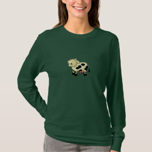 Cartoon Dairy Cow T-Shirt