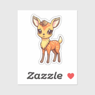Cartoon deer 