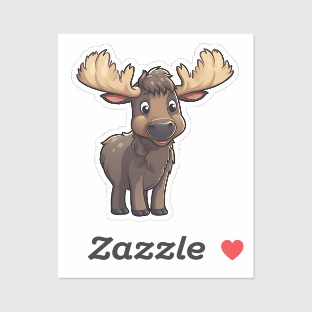 Cartoon deer illustration (Sheet)