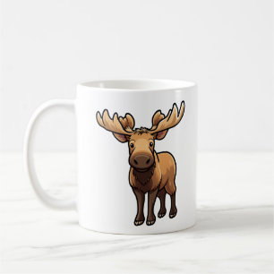  Cartoon deer illustration Coffee Mug