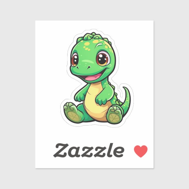 Cartoon dinosaur illustration (Sheet)