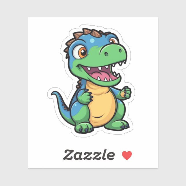 Cartoon dinosaur illustration (Sheet)