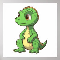Cartoon dinosaur illustration