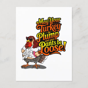 Cartoon Diva Turkey, Postcard