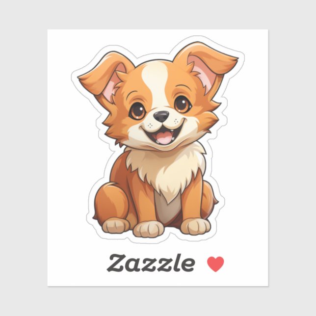 Cartoon dog illustration (Sheet)