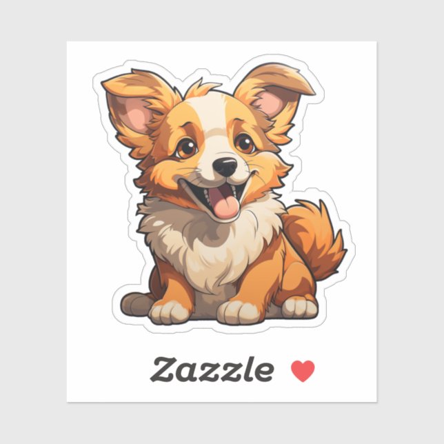 Cartoon dog illustration (Sheet)