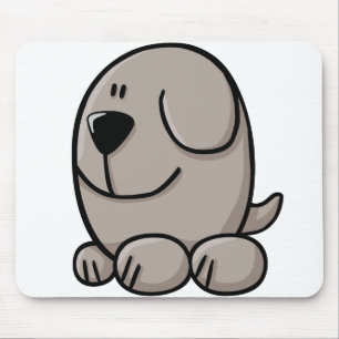Cartoon Dog Mouse Mat