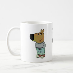 cartoon dog mug