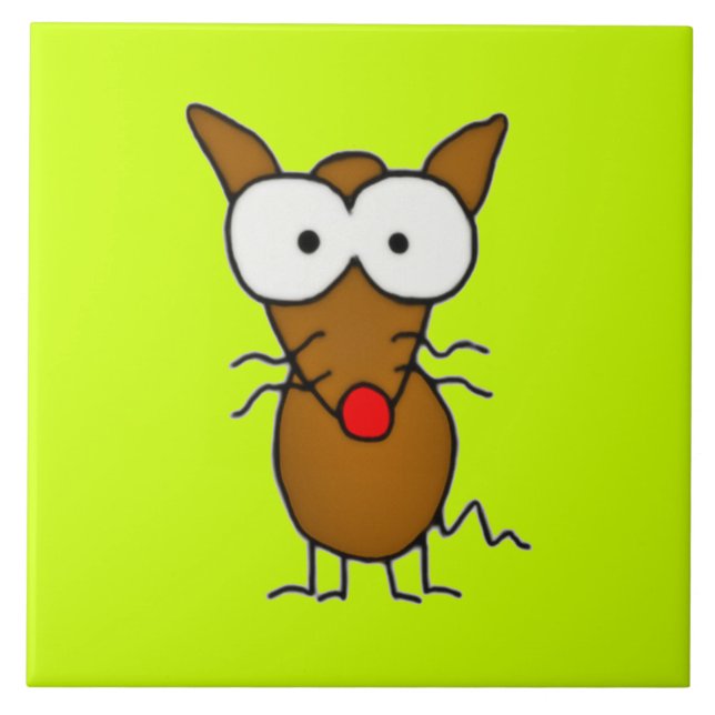 Cartoon Dog Tile (Front)