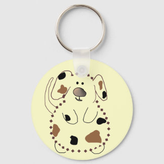 Cartoon Dog Tshirts and Gifts Key Ring