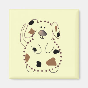 Cartoon Dog Tshirts and Gifts Magnet