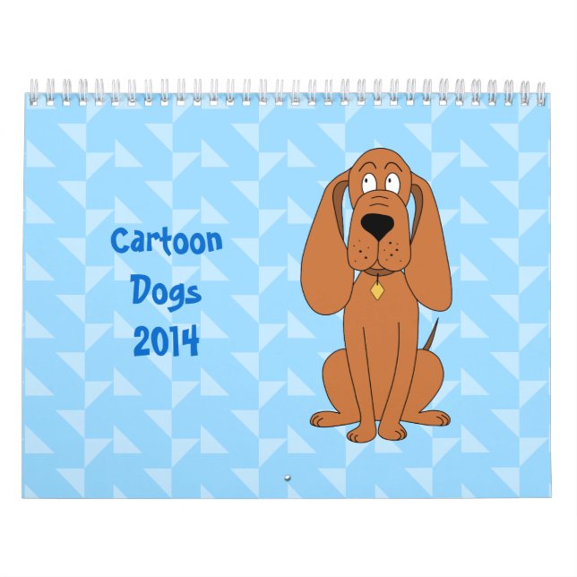 Cartoon Dogs 2014 Calendar (Cover)