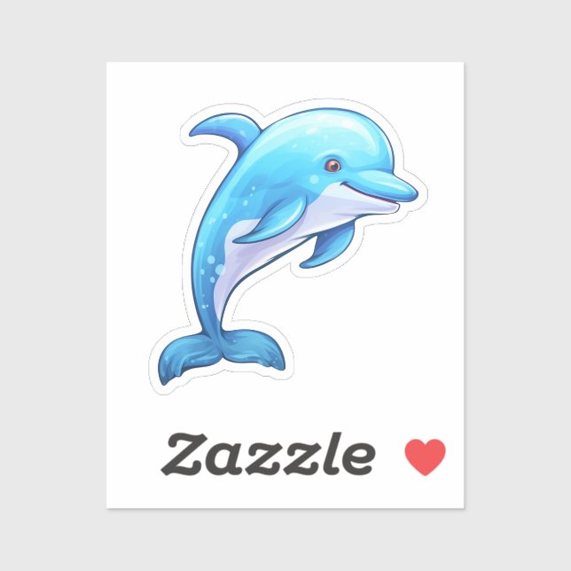 Cartoon dolphin illustration (Sheet)