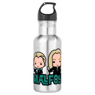 Cartoon Draco and Lucius Malfoy Character Art 532 Ml Water Bottle