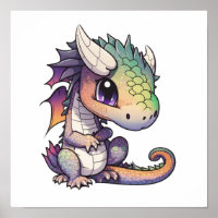 Cartoon dragon illustration