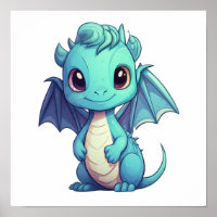 Cartoon dragon illustration