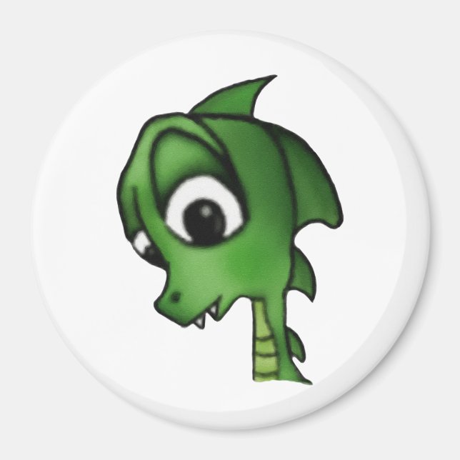 Cartoon Dragon Magnet (Front)