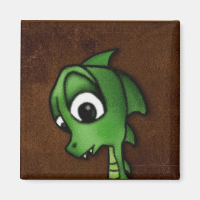 Cartoon Dragon Magnet (Front)