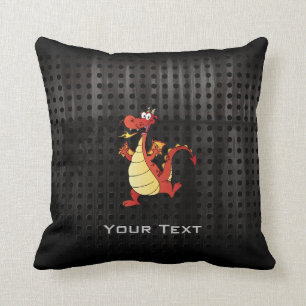 Cartoon Dragon; Rugged Cushion