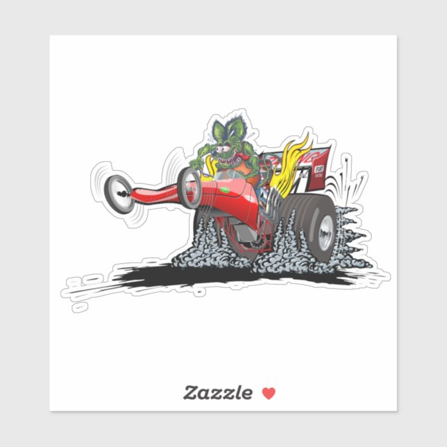 Cartoon dragster (Sheet)