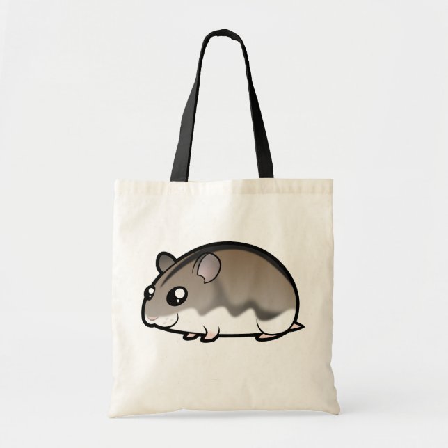 Cartoon Dwarf Hamster Tote Bag (Front)