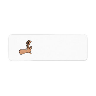 Cartoon Elk Moose.