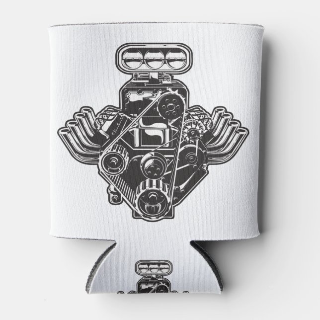 Cartoon engine can cooler (Front)