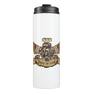 Cartoon engine thermal tumbler