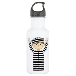 Cartoon Escaped Prisoner 532 Ml Water Bottle