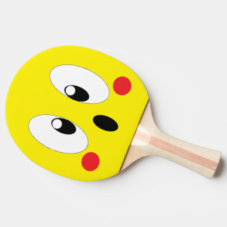 CARTOON EYES PING PONG PADDLE