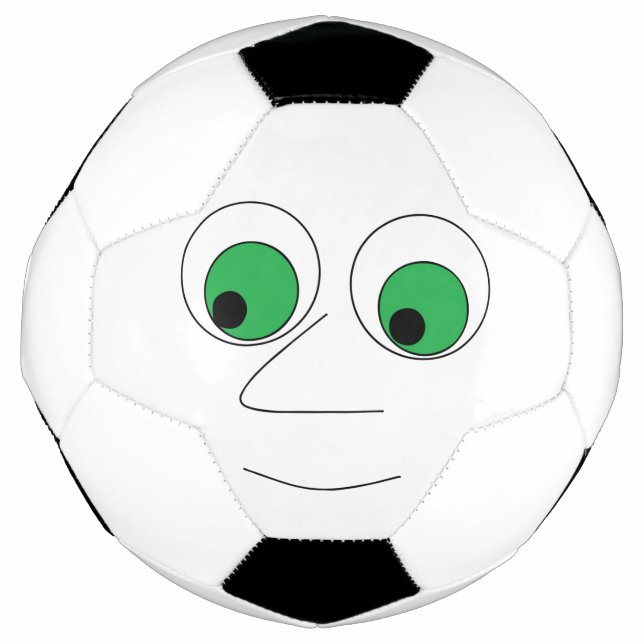 Cartoon Face with Big Nose Funny Football (Front)