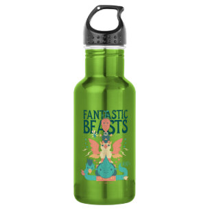 Cartoon Fantastic Beasts Emerge From Suitcase 532 Ml Water Bottle