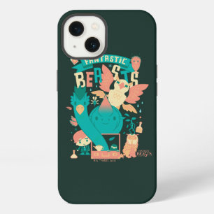 Cartoon Fantastic Beasts With Newt Scamander iPhone 13 Case