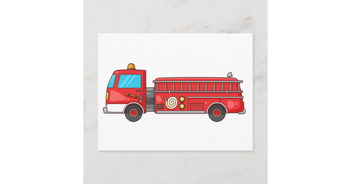 fire truck clipart cartoon fire engine