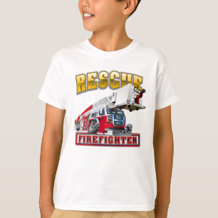 Cartoon firetruck T-Shirt
