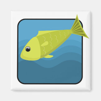 Cartoon Fish Magnet