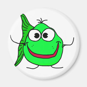 Cartoon fish magnet